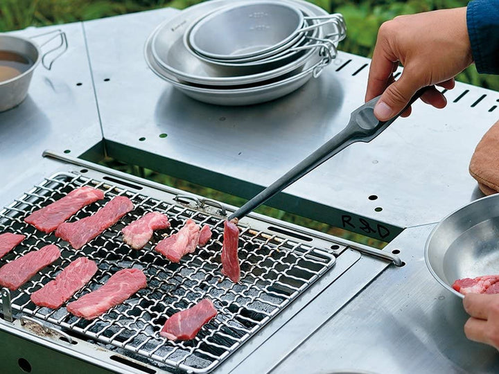 Snow Peak - Pitts BBQ Tongs|不鏽鋼BBQ細嘴夾|CS-370