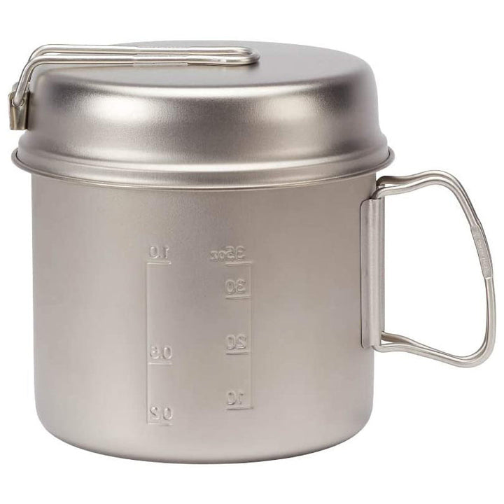 Snow Peak - Trek Titanium Personal Cooker 900|SCS-008T|Trek 900 Titanium Cookset