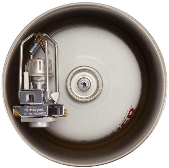 Snow Peak - Trek Titanium Personal Cooker 900|SCS-008T|Trek 900 Titanium Cookset