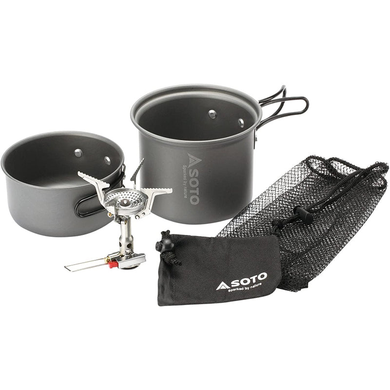 SOTO - 攻頂登山爐組|SOD-320CC Amicus Cooker Combo