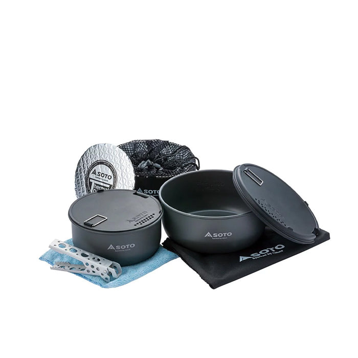 SOTO - Navigator Cookset 露營鍋具套裝9件組|SOD-501