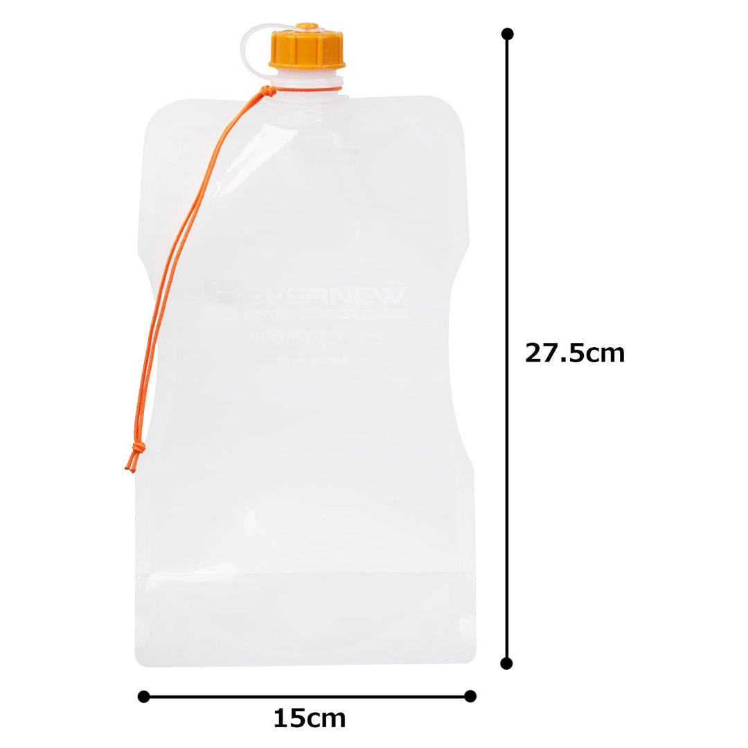 Evernew - Water Carrier 900ml|戶外便攜水袋900ml|EBY206 - Somerare