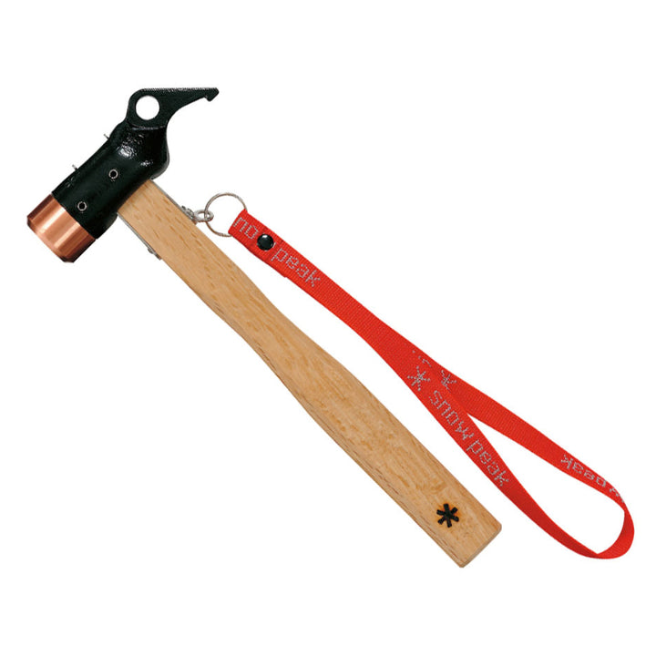 Snow Peak - Peg hammer Pro|Forged Reinforced Copper Head Camp Hammer|N-001