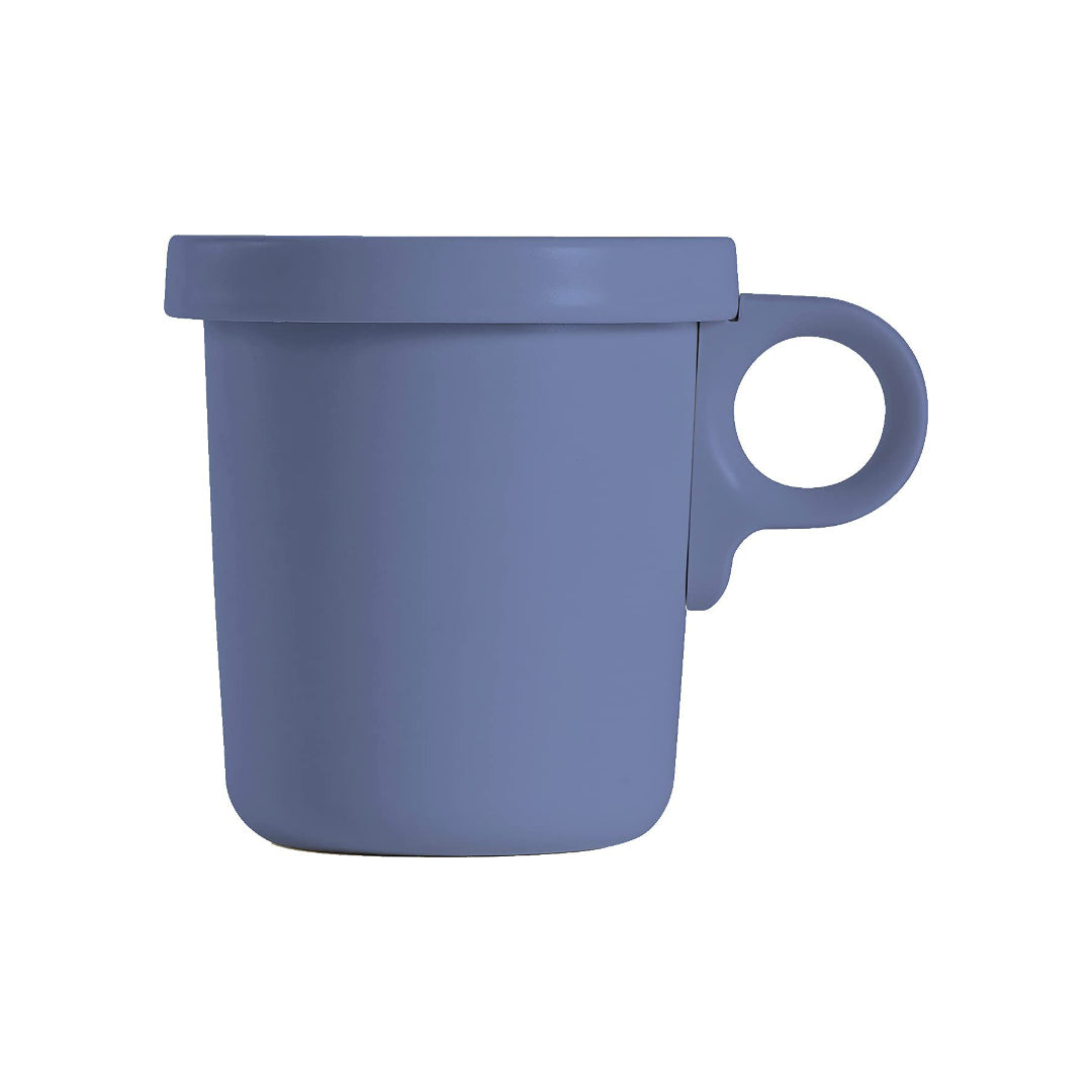 Ovject - Enamel Hook Mug 360ml|Enamel mug with lid|Can be used with open flame
