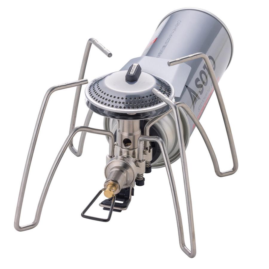 SOTO - Regulator Stove 新版迷你蜘蛛爐|ST-340|邊爐氣爐|更大火力更大口徑
