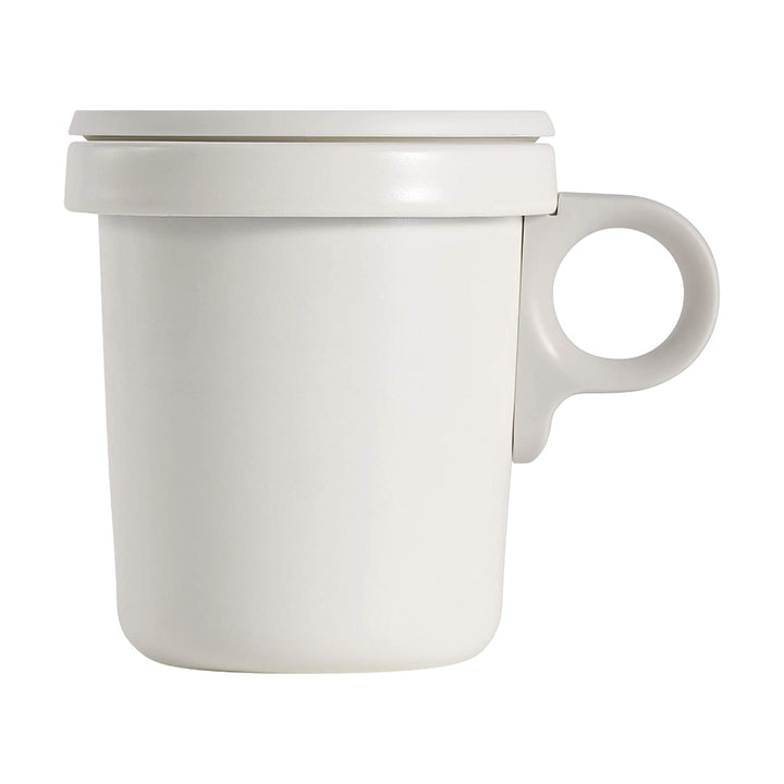 Ovject - Enamel Hook Mug 360ml|Enamel mug with lid|Can be used with open flame