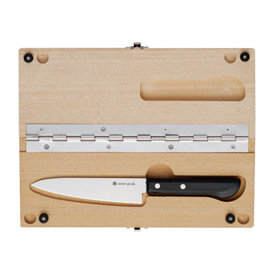Snow Peak - Outdoor Cutting Board/Knife Set M｜CS-207