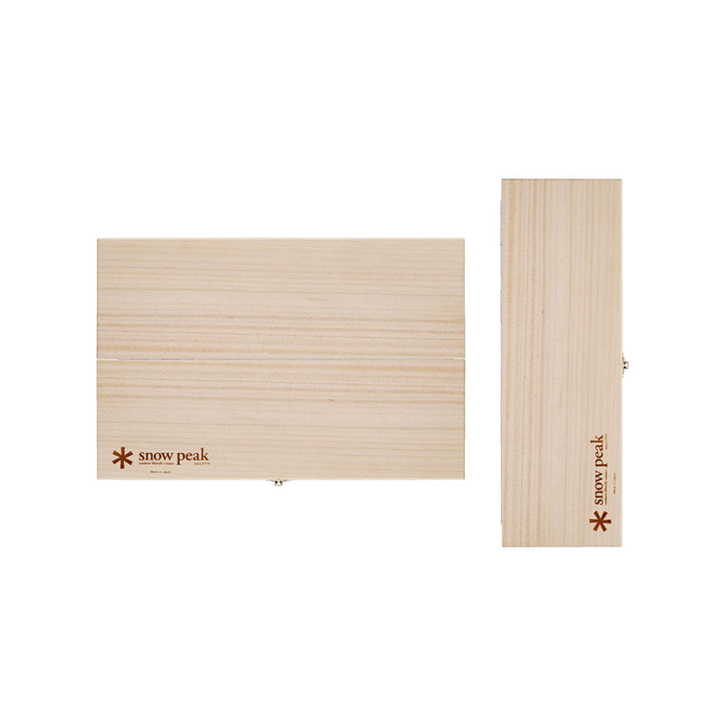 Snow Peak - Outdoor Cutting Board/Knife Set L｜CS-208